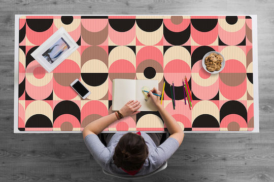 Tăvi Decorativă Pentru Birou Cu Bază Antiderapantă Design Vintage 100x50 Cm