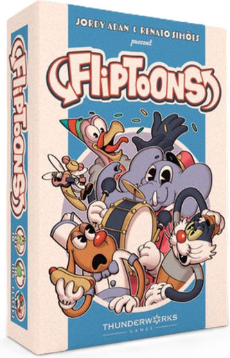 Επιτραπέζιο Παιχνίδι Fliptoons για 1-4 Παίκτες 10+ Ετών (EN) Thunderworks Games