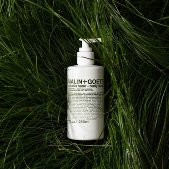 Malin+Goetz Cannabis Body Wash Gel mit Glycerin Feuchtigkeitsspendend 250ml