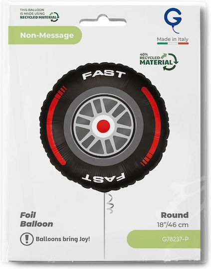 18"" Balloon Racing Car Wheel Fast