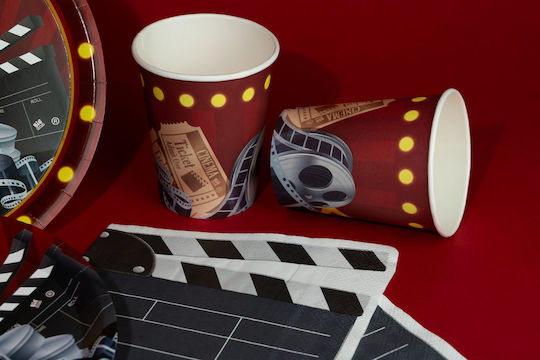 Cinema Glass for Party 6 Pieces
