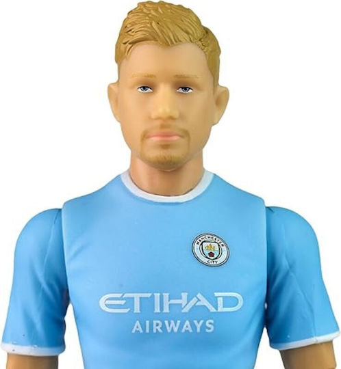 Banbo Toys Manchester City Soccer Kevin De Bruyne Action Figure 20cm #83651
