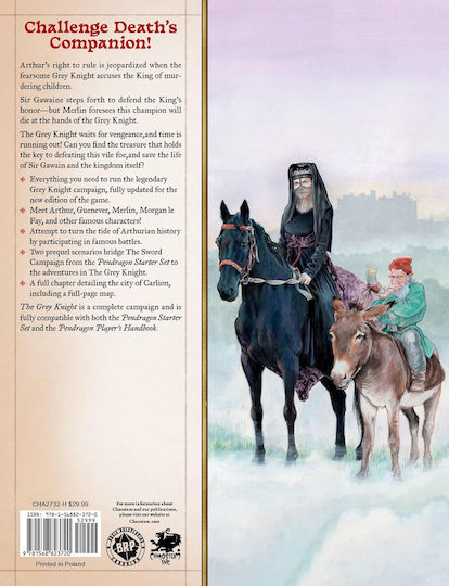 Chaosium Inc. Pendragon Rpg - The Grey Knight Campaign