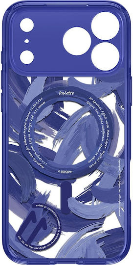 Spigen C11 Series Palette Edition (Mag Fit) Back Cover Silicone / Plastic Blue (iPhone 17 Pro)