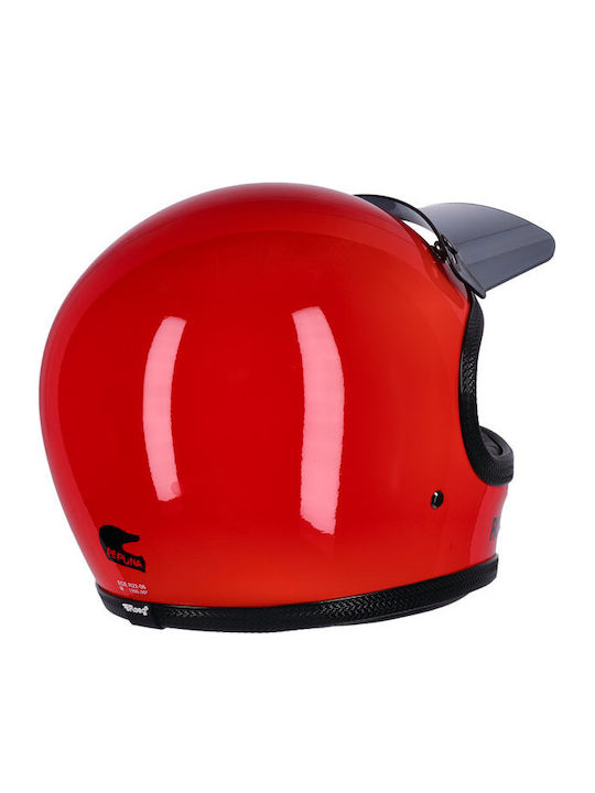 Roeg Peruna 2.0 Flaming Red Motorcycle Helmet Motocross ECE 22.05 1000gr