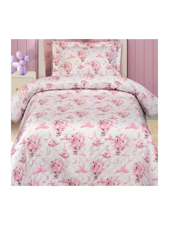 Greenwich Polo Club 8864 Σετ Παιδικές Μαξιλαροθήκες 50x70εκ. Pink