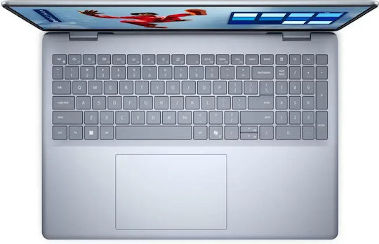 Dell 16 Plus DB16250 16" QHD+ (Ultra 9-288V/32GB/2TB SSD/W11 Pro) Albastru Gheață (Tastatură Internațională Engleză)