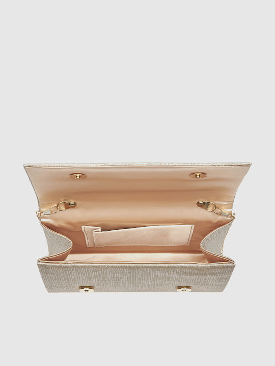 Women's Shoulder Bag Pink Gold