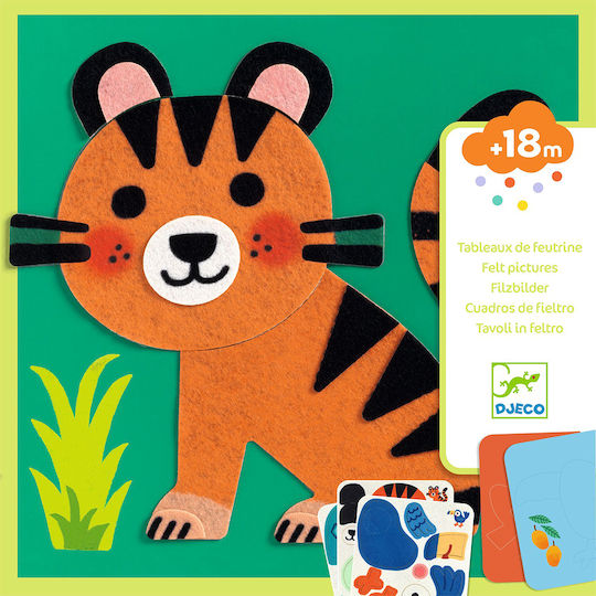 Djeco Djeco Kinderkunst Collage Tiere