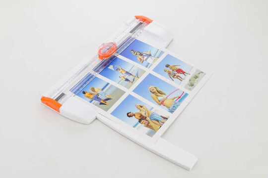 Peach Tabletop Guillotine Cutting Machine 7.62cm for Sheets Up to A4 Size