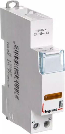 Legrand CX3 Single Panel Indicator Yellow Light