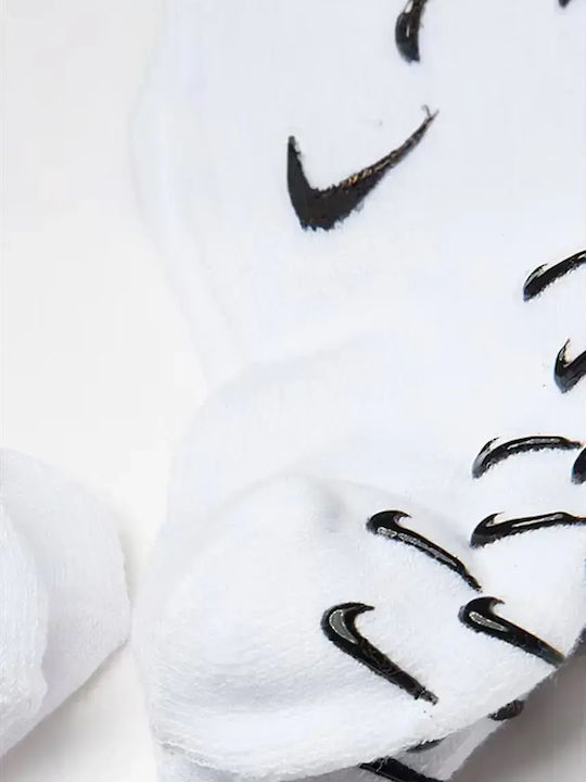 Nike Детски Чорапи Nhn Бели 3 Чифта