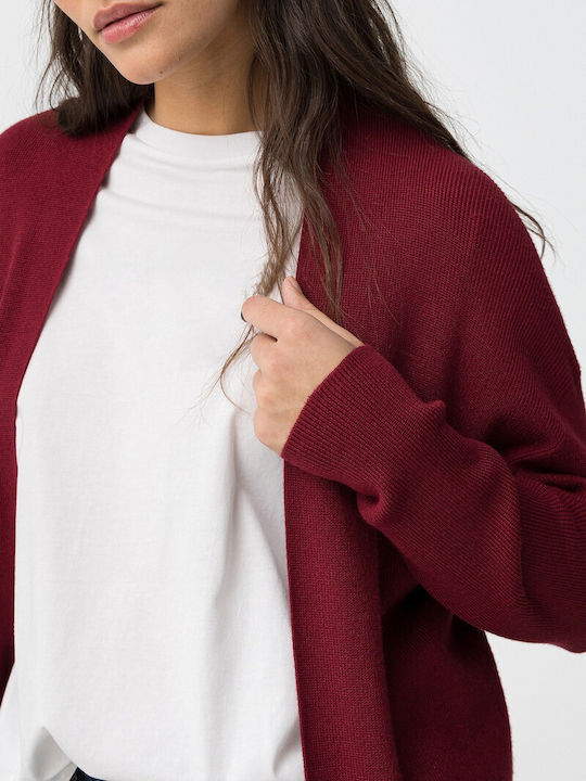 Women's Knitted Cardigan Red