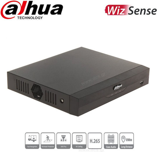Dahua XVR5104HS-4KL-I3/T Καταγραφικό NVR 4 Καναλιών με Ανάλυση 4K