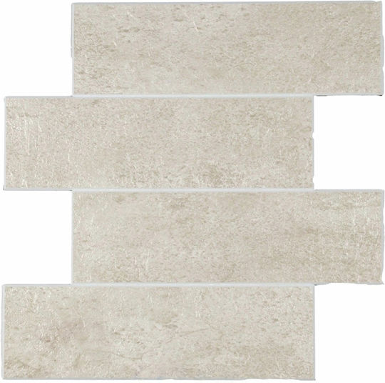 Autocolant Decorativ Plăci De Faianță 4 Bucăți 25x25 Cm Douceur d'Intérieur