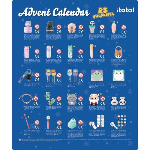 I-Total Advent Calendar DIY Χάρτινο
