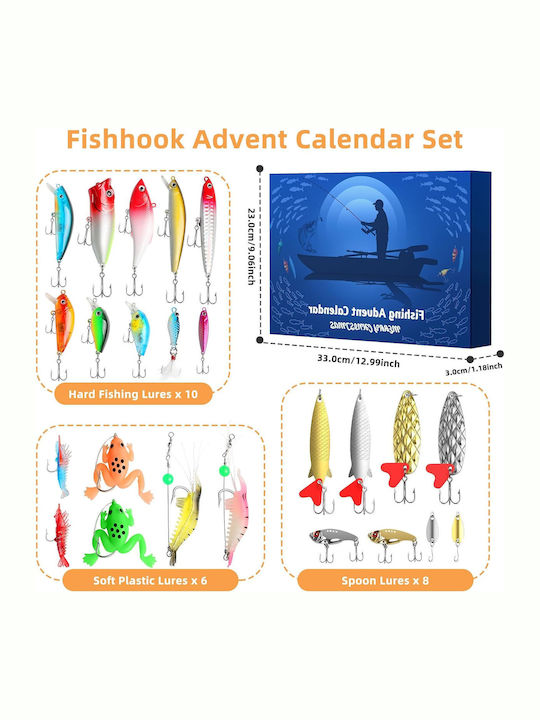 Advent Calendar 24 Days of Fishmas