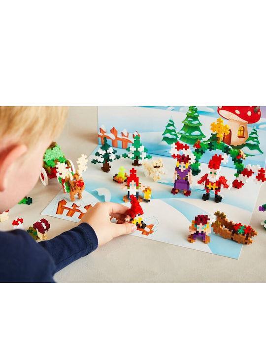Plus Plus Advent Calendar Santas World
