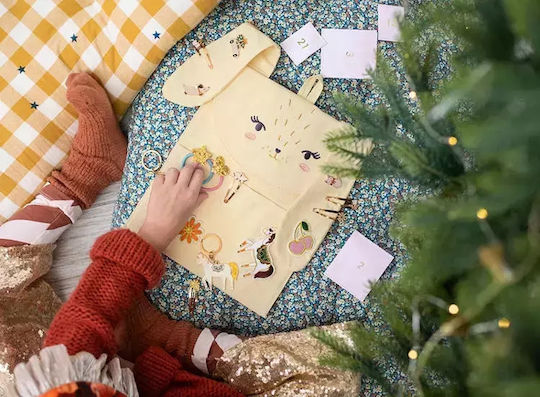 PartyDeco PartyDeco Adventskalender Füllungen Hase Stoff