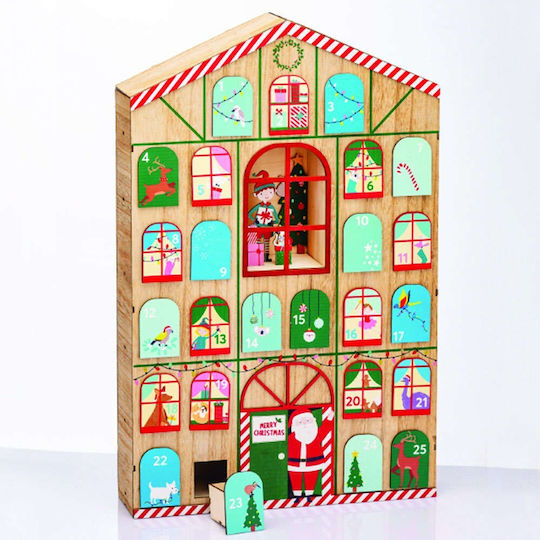 Aca Advent Calendar DIY Ξύλινο
