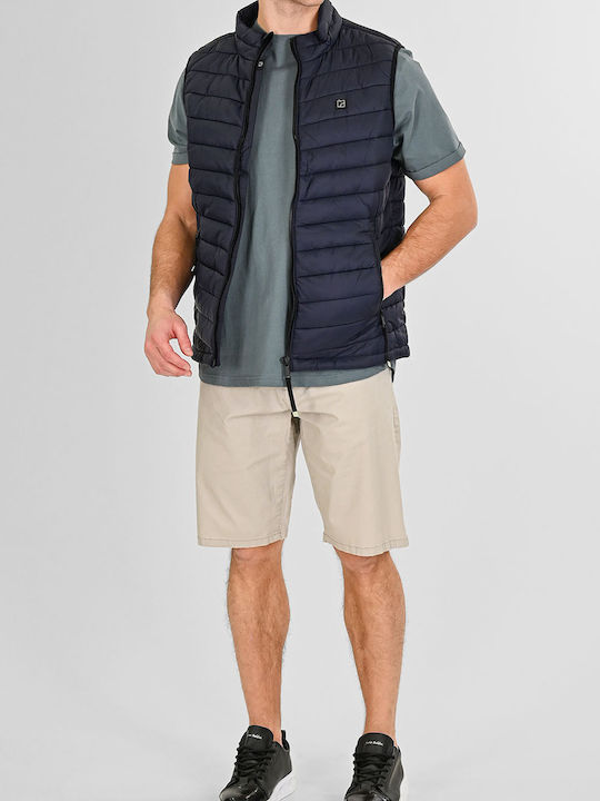 Sleeveless Jacket Navy