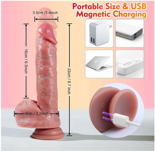 APH Vibrator Realistic Cu Control De La Distanță