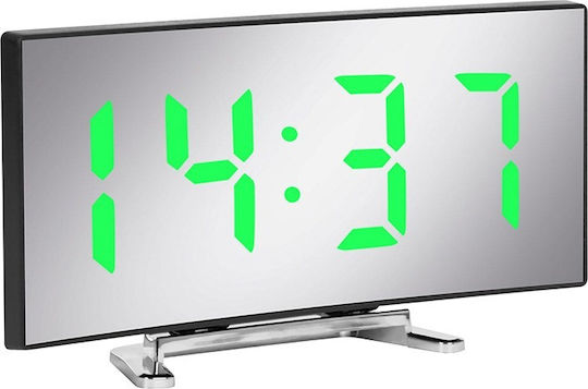 Blow Blow Tischuhr mit Digitalanzeigetyp und Wecker DM-50-347