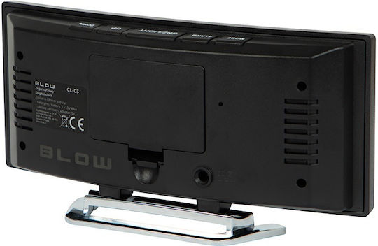 Blow Blow Tischuhr mit Digitalanzeigetyp und Wecker DM-50-347