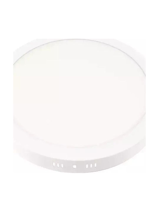 Bemko LED Panel 6W με Φυσικό Λευκό Φως 4000K