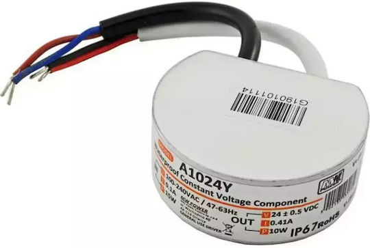 MPL LED-Netzteil Wasserdicht IP66 Leistung 10W mit Ausgangsspannung 24V