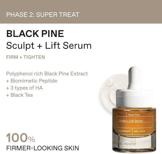 Korres Black Pine Skin Care Set for Moisturizing & Firming 4 Pieces