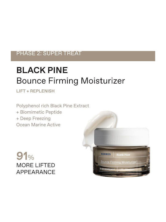 Korres Black Pine Σετ Περιποίησης για Ενυδάτωση & Σύσφιξη 4τμχ