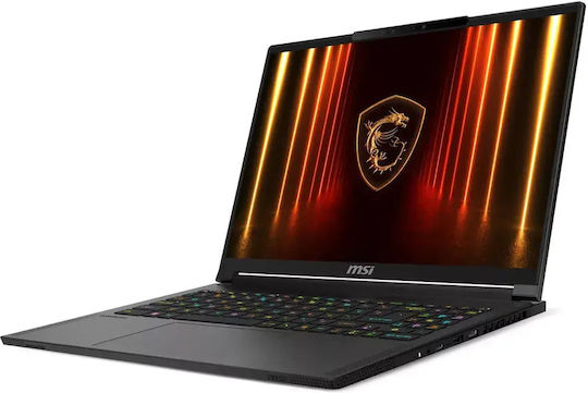 MSI Stealth A16 AI+ A3XVFG 16" QHD+ 240Hz (Ryzen AI 300 Series-9 HX 370/32GB/500GB SSD/GeForce RTX 4060/Windows 11 Home) (Международен английски език клавиатура)