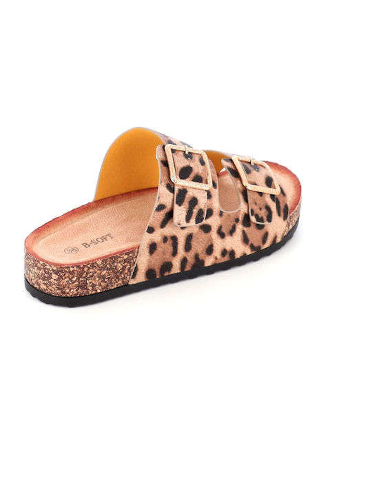 Women's Flat Sandals Brown 263/9004_Brown
