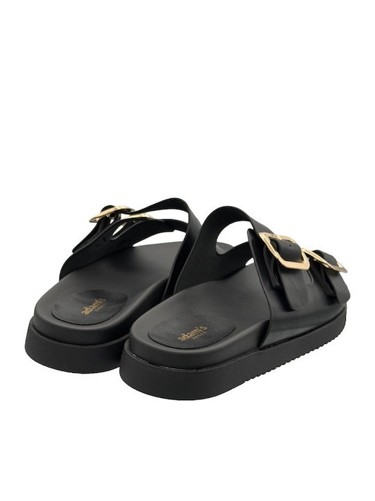 Women's Flat Sandals Black