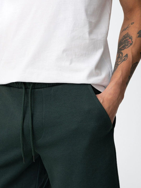 Men's Dark Green Bermuda