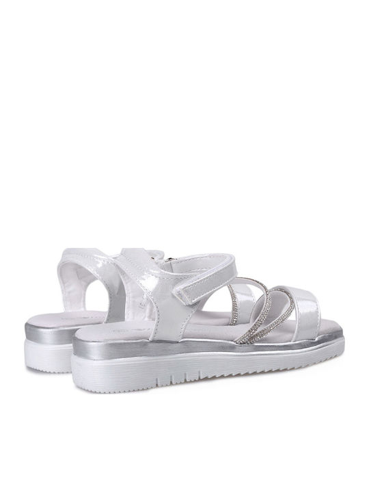 Kids' White Sandals