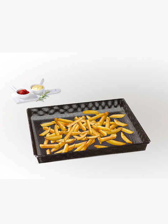 NoStick Perforated Aluminum Baking Pan with Non-Stick Coating