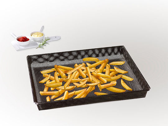 NoStick Tăvi De Copt Perforate Din Aluminiu Cu Acoperire Antiaderentă 18x28cm