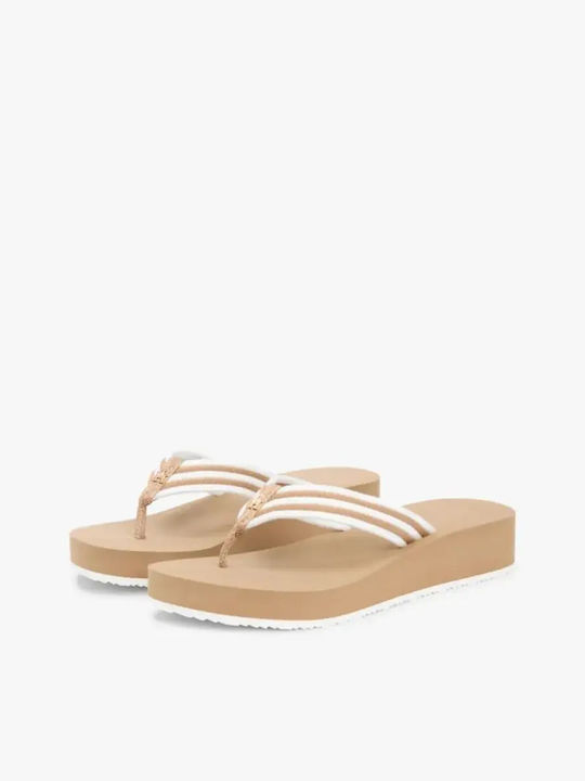 Sommer Damenplattformen Im Stil Beigen