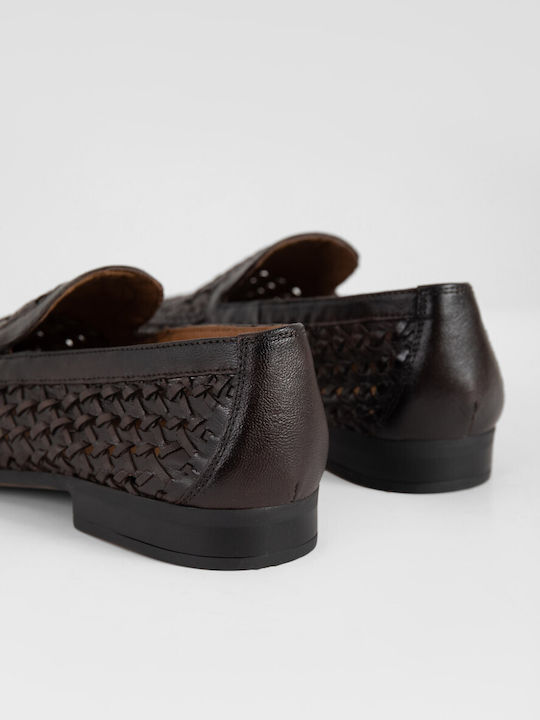 Ανδρικά Loafers σε Καφέ Χρώμα