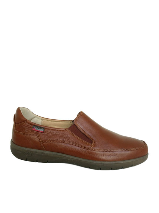 Loafers Din Piele Mocasini Bărbați Maro