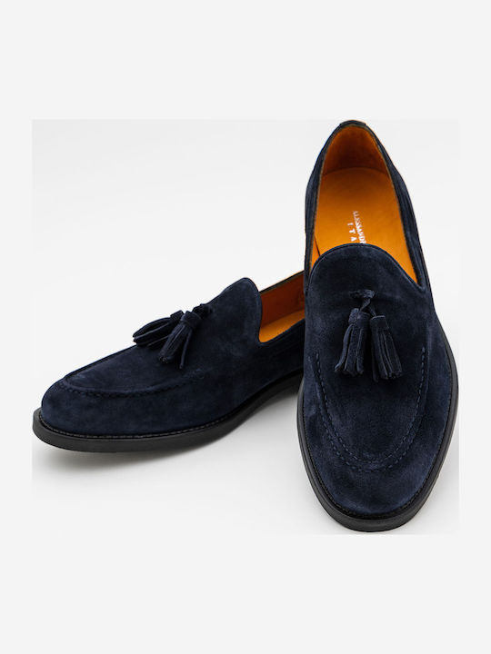 Herren Mokassins in Blau Farbe AR42278
