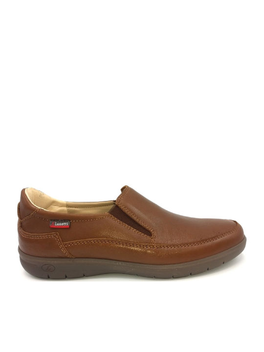 Loafers Din Piele Mocasini Bărbați Maro