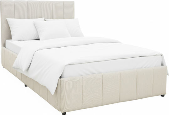 Snuggle Κρεβάτι Ημίδιπλο για Στρώμα 120x200cm Μπεζ Snuggle Κρεβάτι Ημίδιπλο για Στρώμα 120x200cm Μπεζ