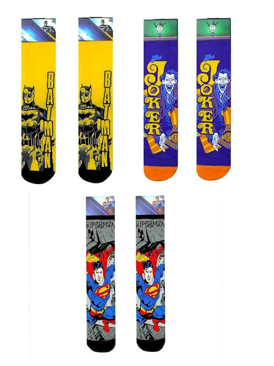 Disney Batman Men's Gray Socks 3Pack