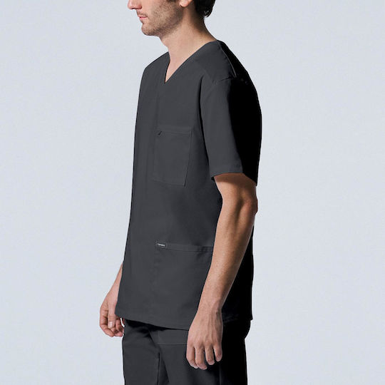 Landau Proflex Male Medical Blouse Gray
