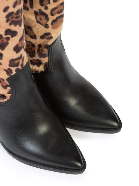 Women's Boots Cowboy Black