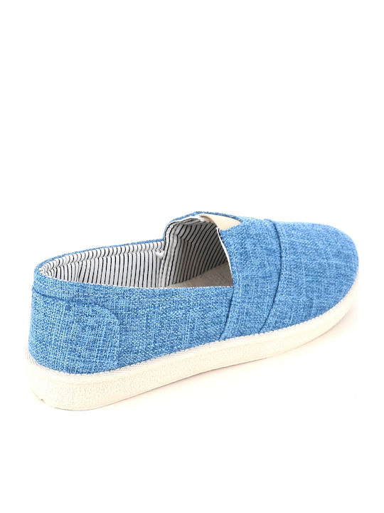 Women's Moccasins in Blue Colour 269/8215_MPLE