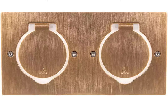 Legrand Cutie electrică îngropată în culoarea Maro